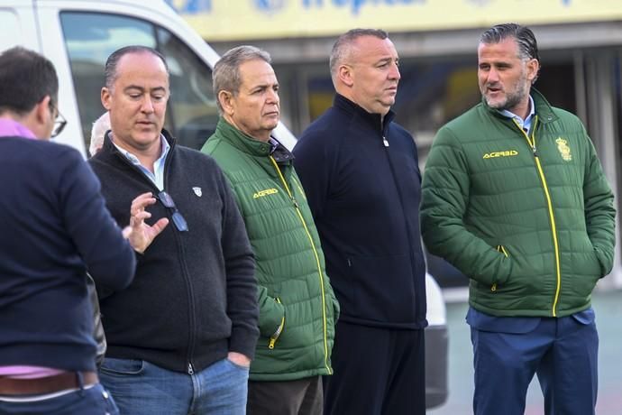 DEPORTES 05-03-19  LAS PALMAS DE GRAN CANARIA.  Primer entrenamiento de Pepe Mel. FOTOS: JUAN CASTRO