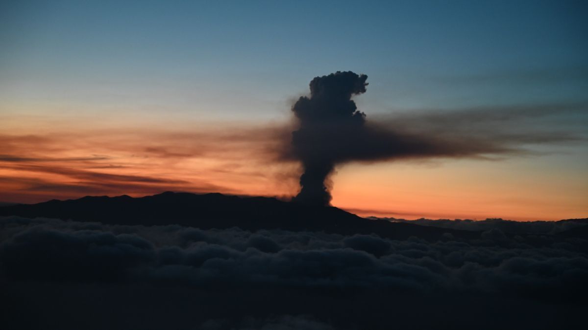 Erupció del volcà a La Palma