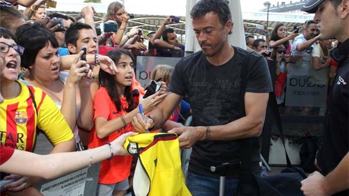 Los aficionados apuestan por la continuidad de Luis Enrique