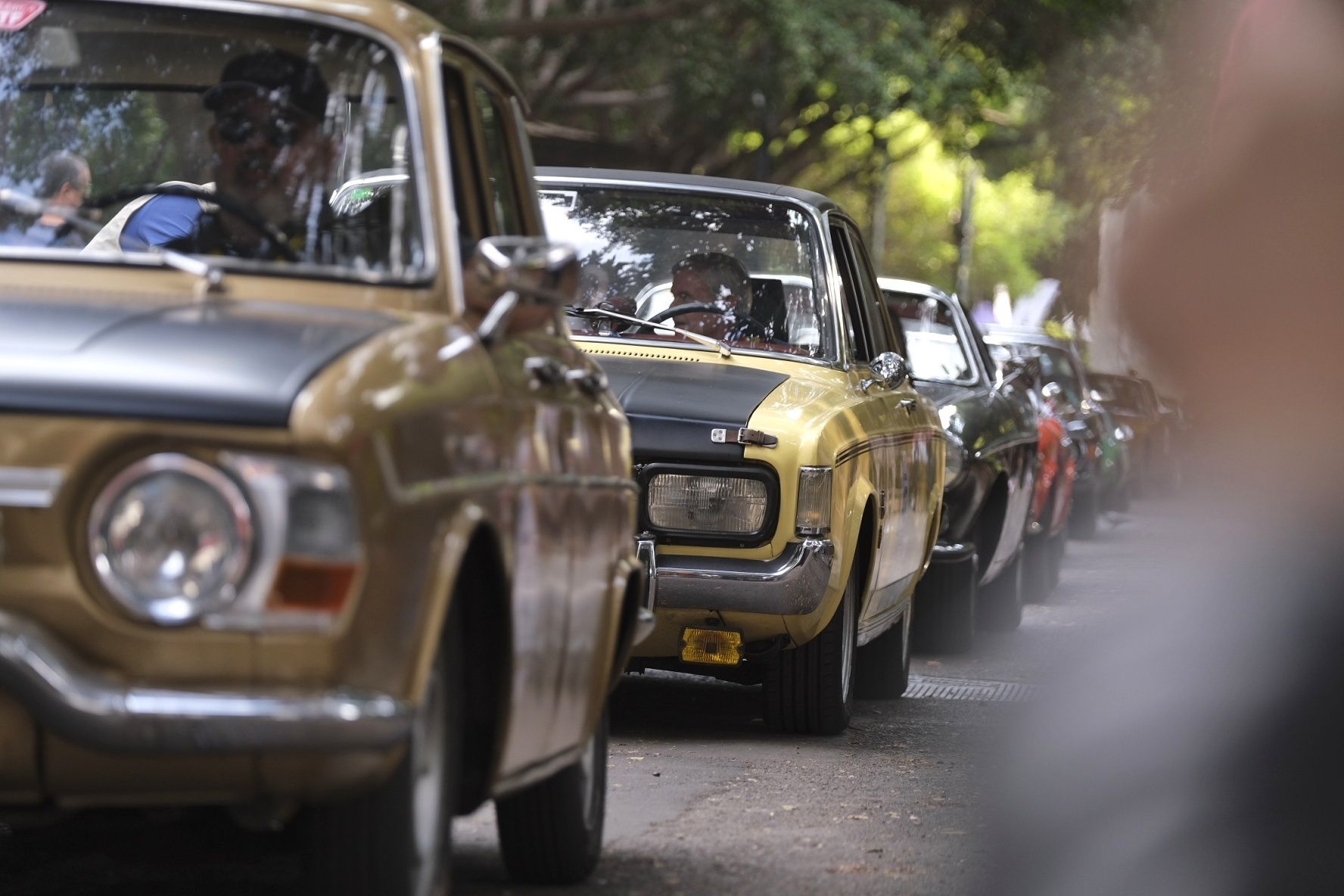 XX Clásica Internacional de Tenerife de coches antiguos.