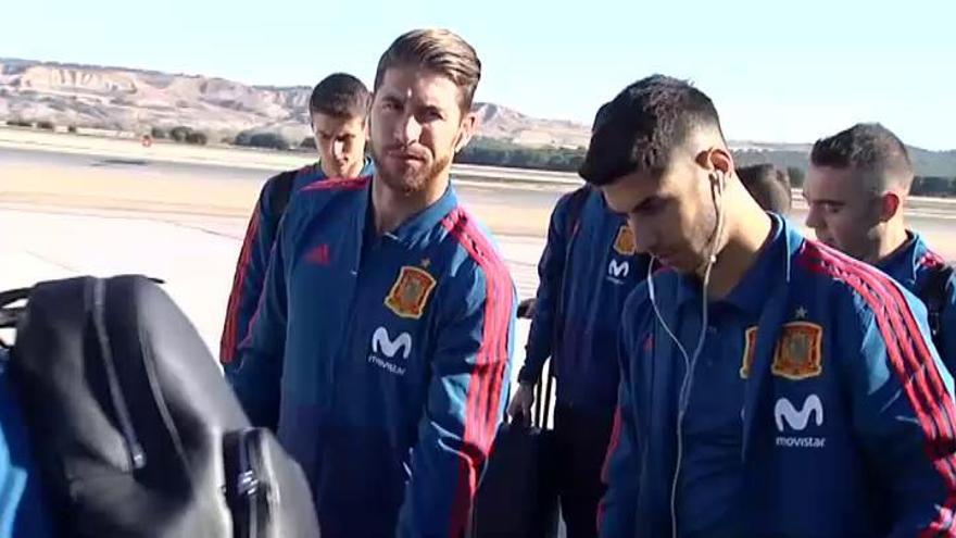 La selección ya vuela hacia Málaga