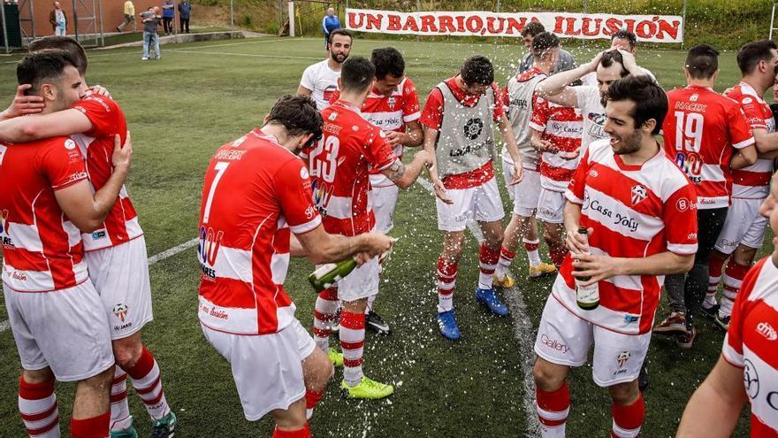 El Racing de la Guía (Gijón), pide ascender de Preferente a Segunda: &quot;Si cuela, cuela&quot;