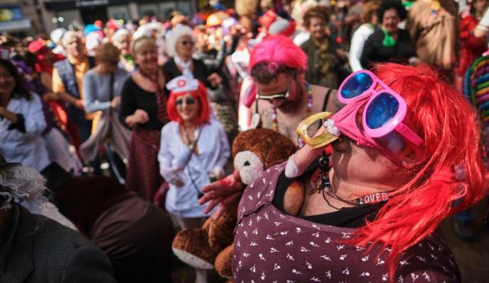 Carnaval de Día en Santa Cruz de Tenerife 2020.