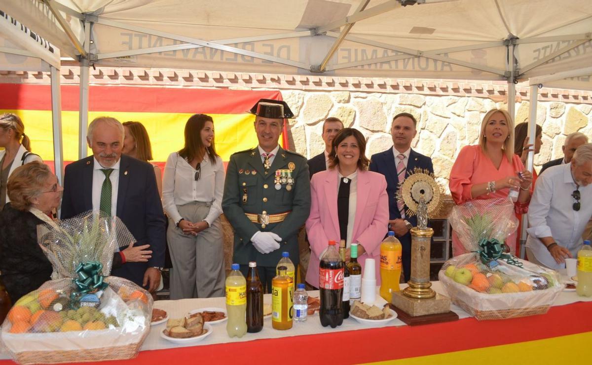 Benavente reconoce la labor de la Guardia Civil