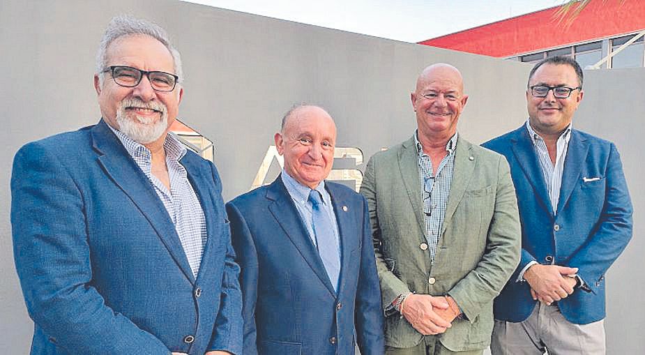 Pep Lluis Bauza, Francisco Martorell, Miquel Rullan, Juan Carlos Enrique.