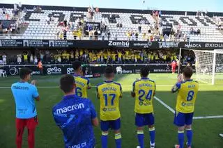 El 1-2 del Cádiz en el Cartagena 1 - 2 Cádiz de la jornada 6 de LaLiga Hypermotion