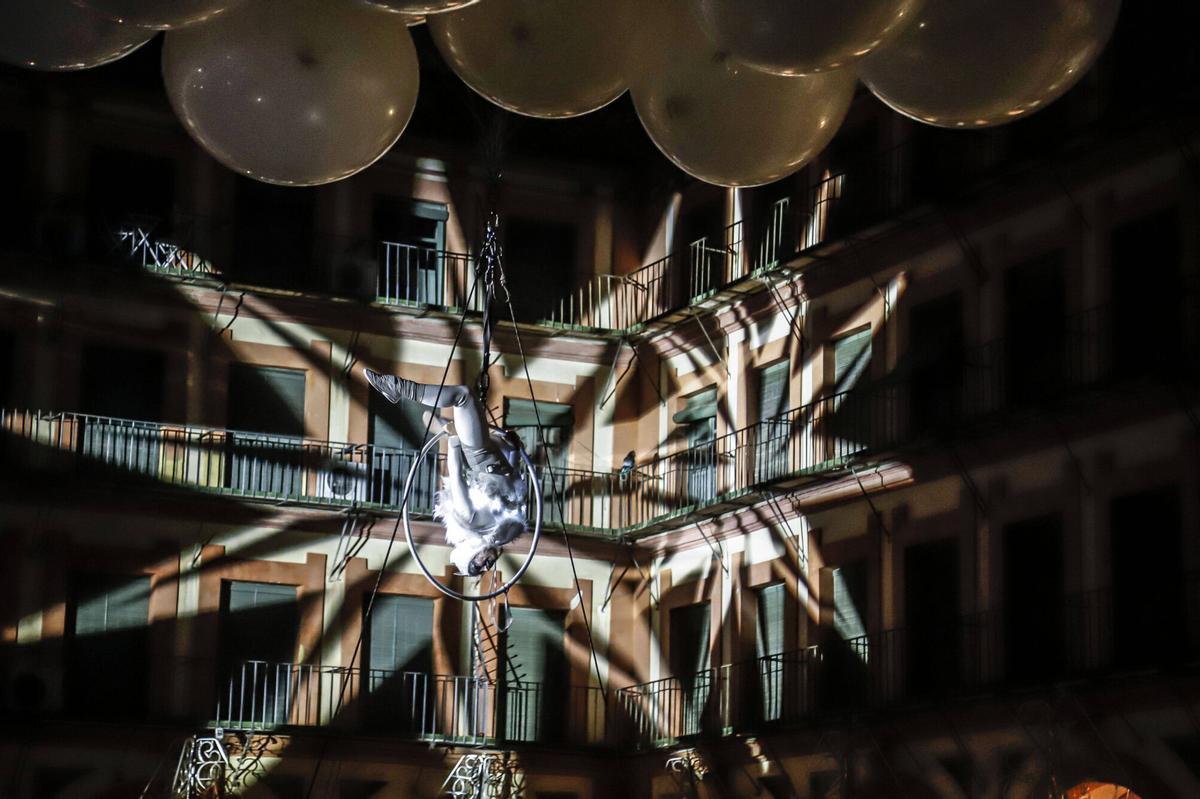 El espectáculo Musa de Lunas de La Corredera, en imágenes