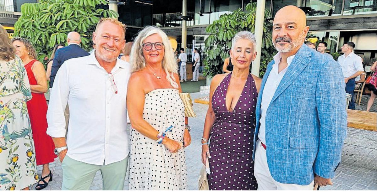 Jordi Amorós, Marta Reynes, Conchi Vidal y Emilio Sanz.