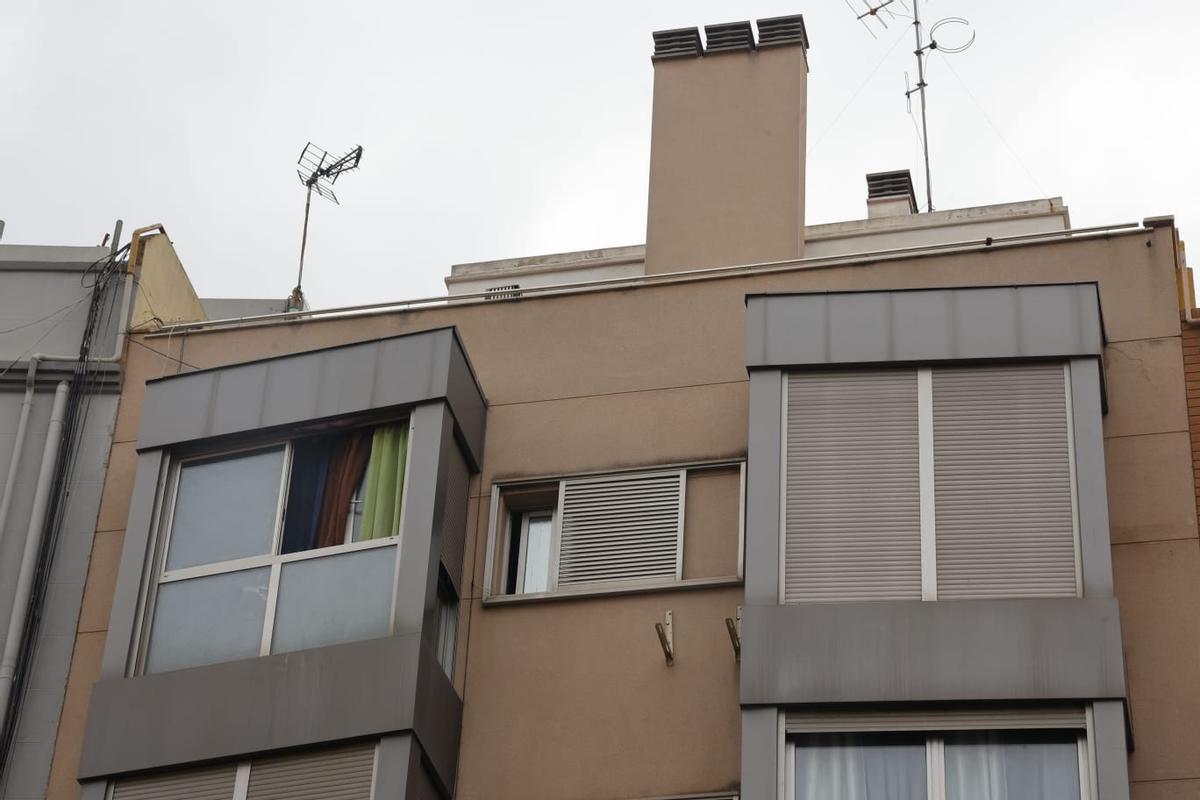Así está el interior del edificio okupado de la avenida Constitución, 263 Así está el interior del edificio okupado de la avenida Constitución, 263