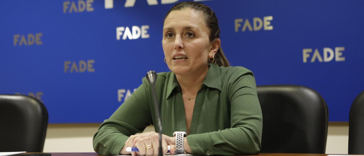 María Calvo, presidenta de FADE.