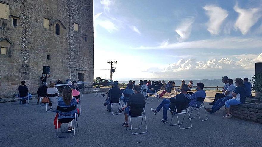 Assemblea celebrada dissabte al santuari de Pinós