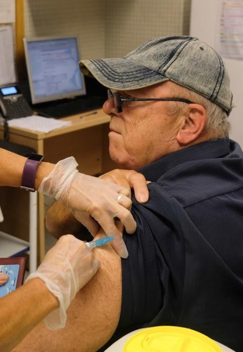 Comienza en Canarias la campaña de vacunación de la gripe 2019