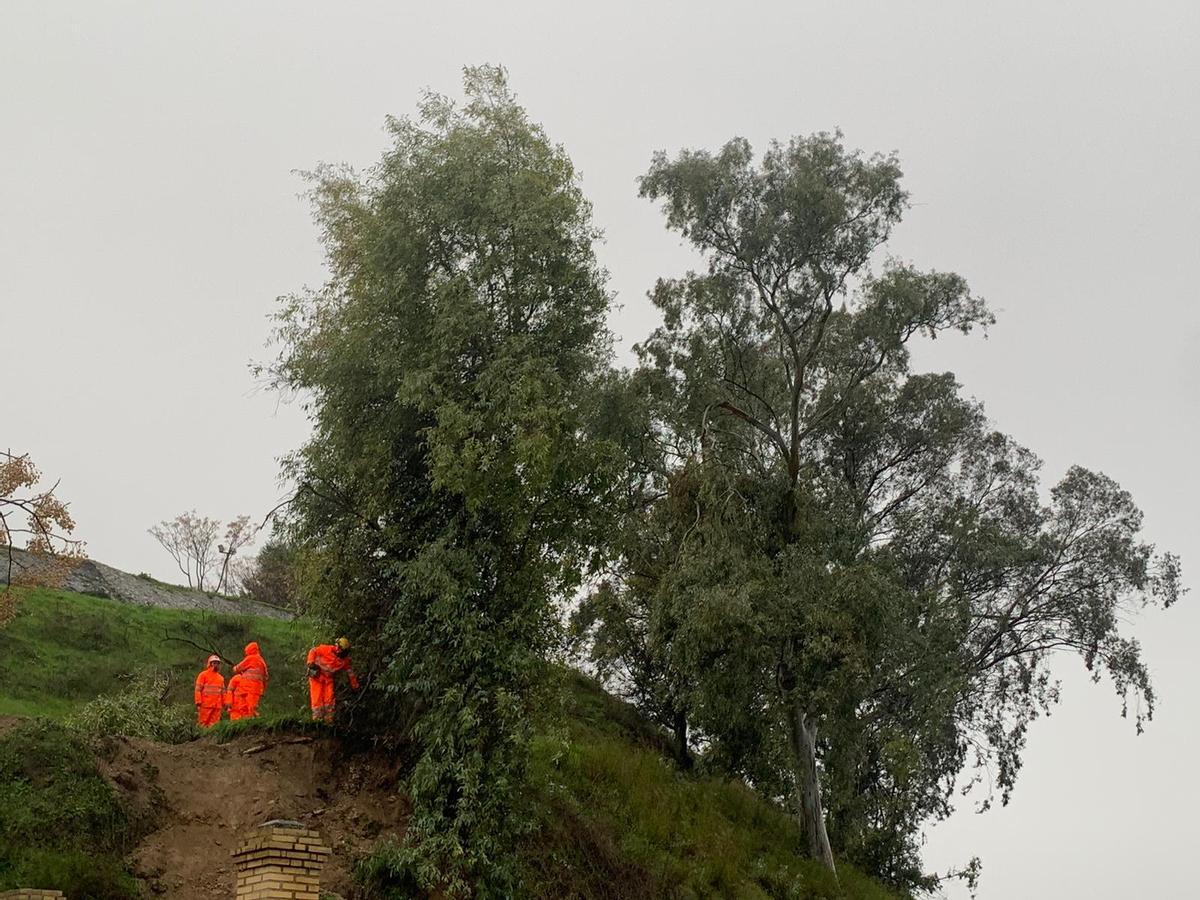 Una de las actuaciones resueltas este sábado en Puente Genil.