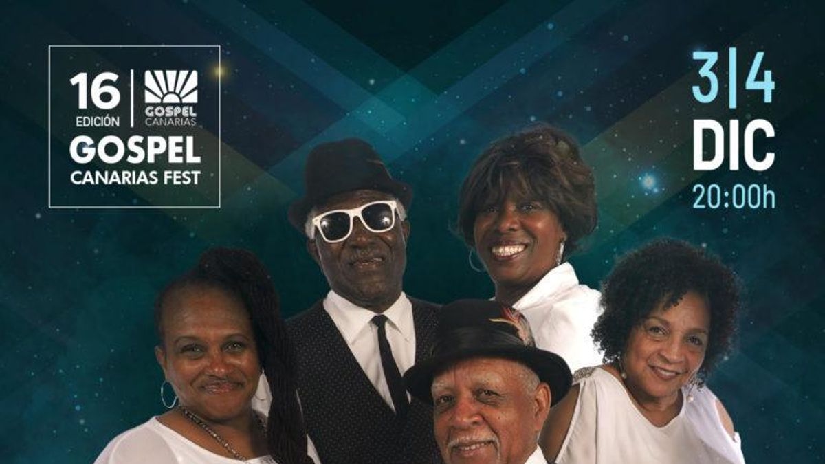 Cartel del Gospel Canarias Festival