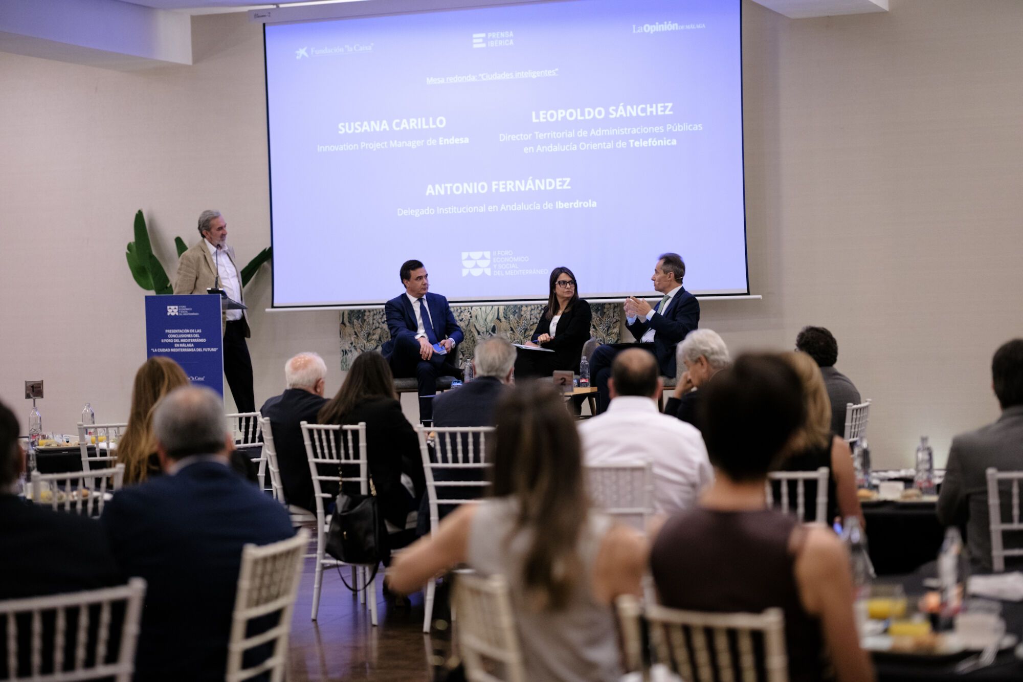 Presentación de la conclusiones del consejo de Málaga: 'Ciudad mediterránea del futuro'