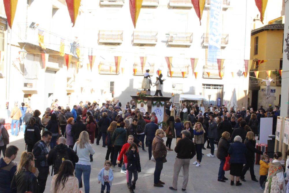 Fiesta fallera decimonónica para celebrar el aniversario del Patrimonio