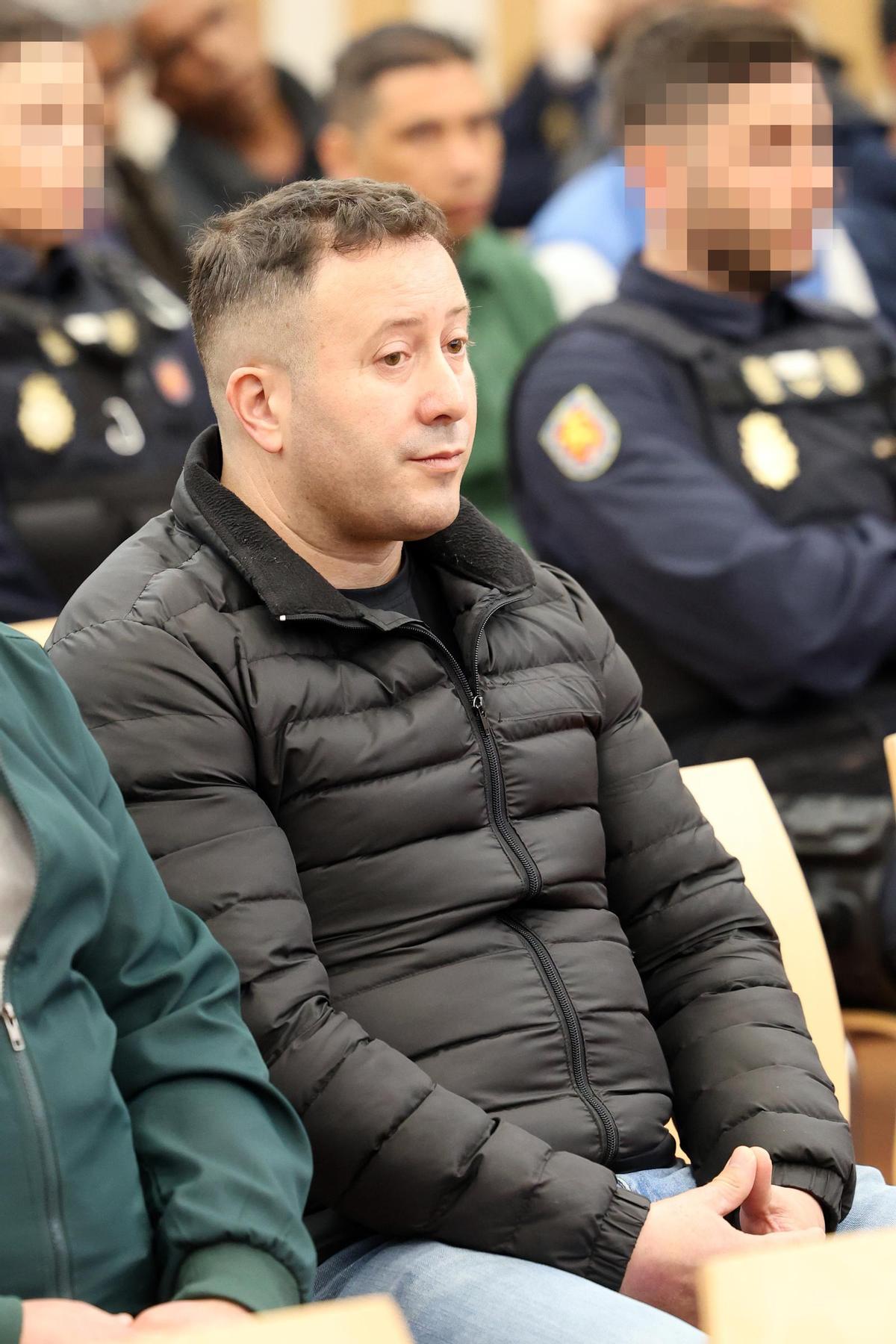 Juan Carlos Santórum, en una de las sesiones del juicio del Karar.