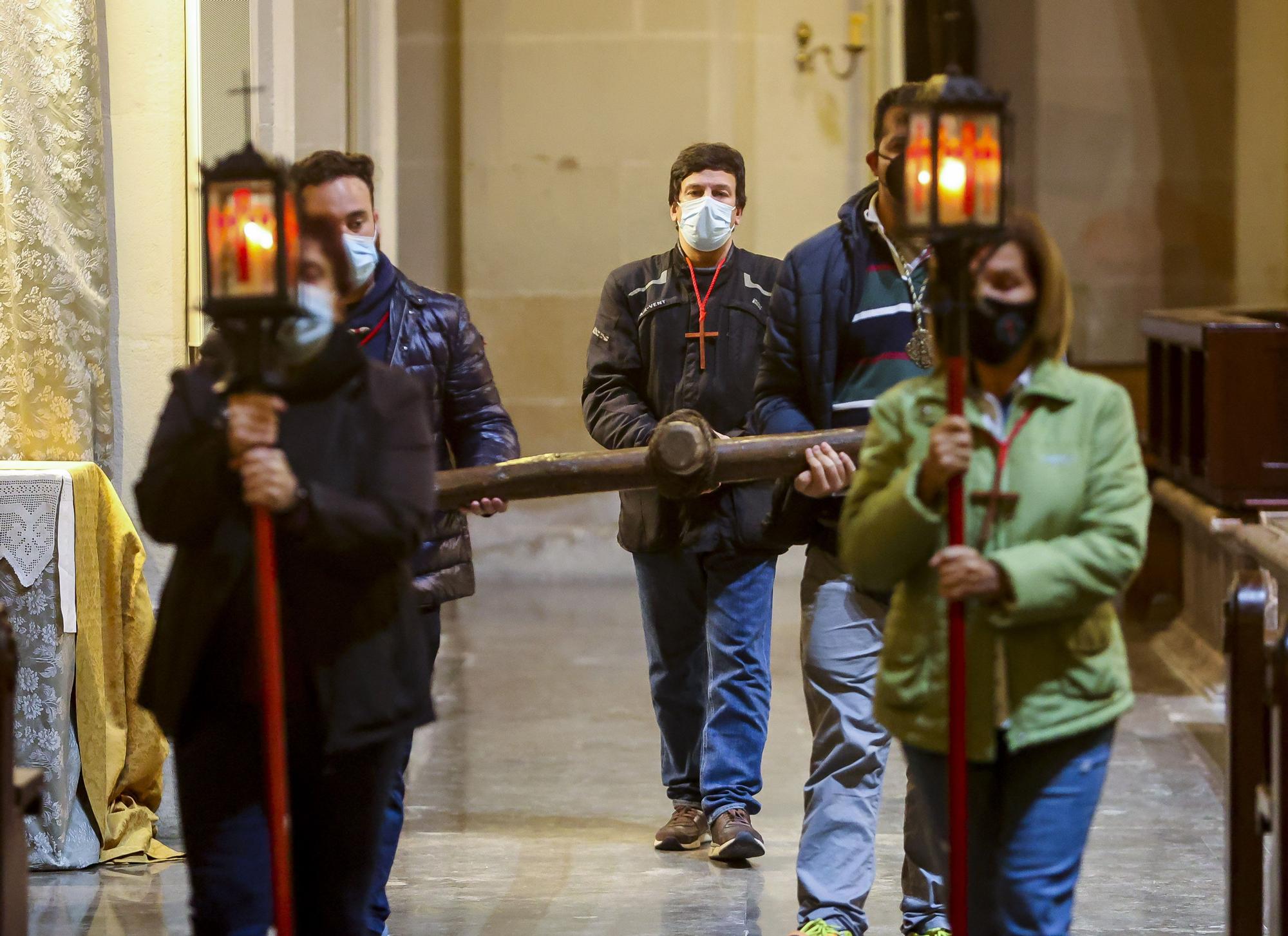 Vía Crucis de la hermandad de El Perdón