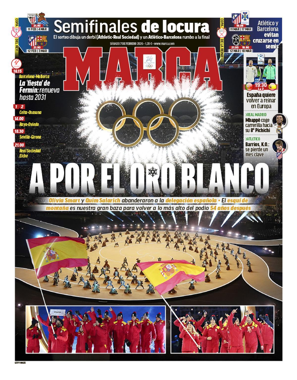 Las portadas de la prensa deportiva de hoy