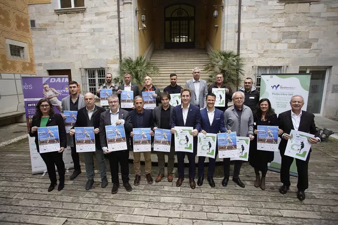 La presentació dels torneigs internacionals de tennis femení de la Bisbal i Platja d’Aro, a la Generalitat de Girona