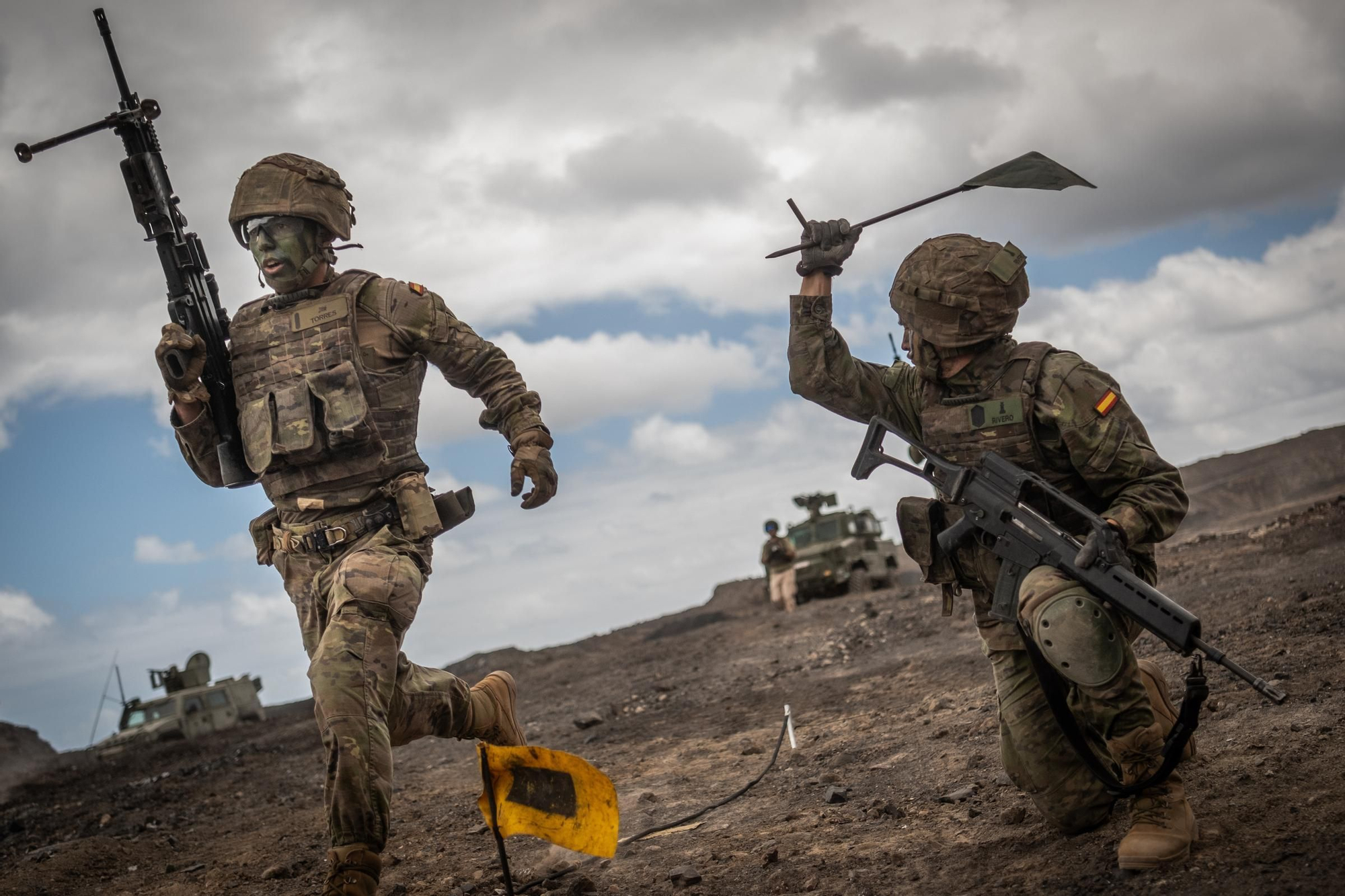 Maniobras militares en Canarias