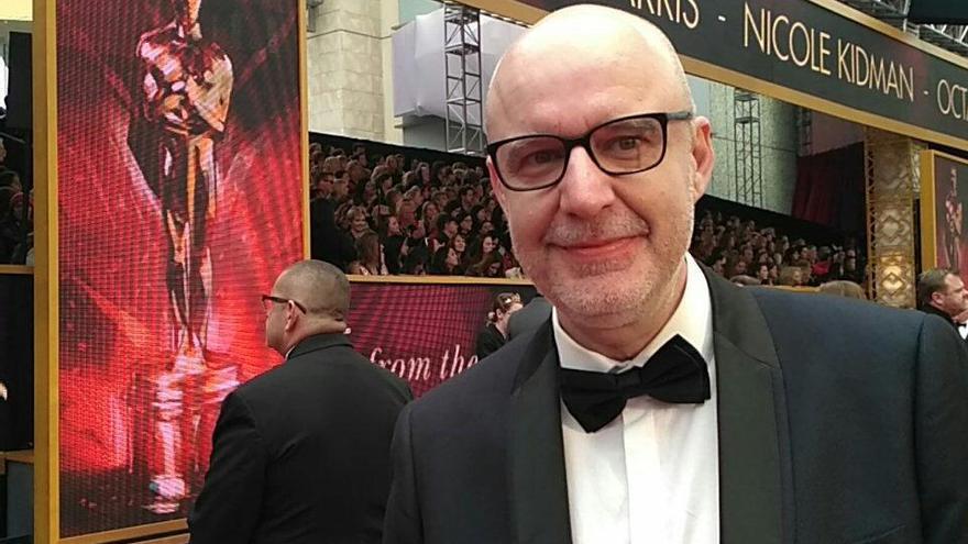 Juanjo Giménez, director de &#039;Timecode&#039;, en los Oscars.