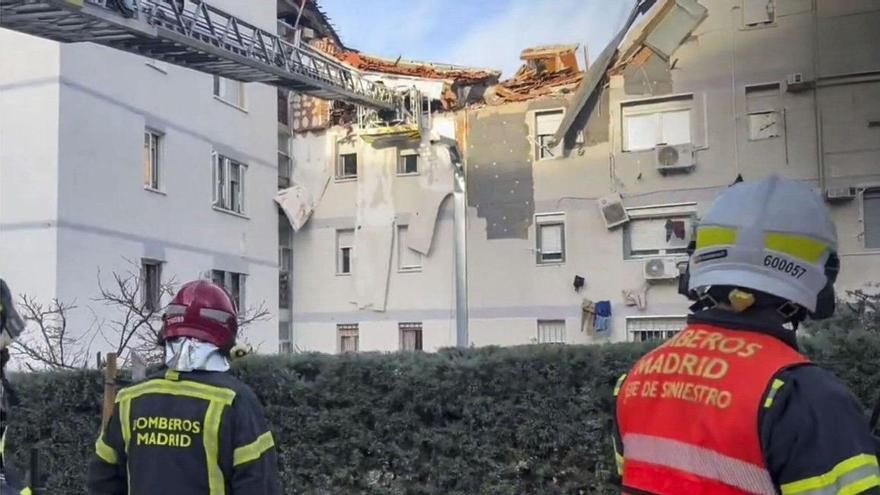 Explosión en Carabanchel