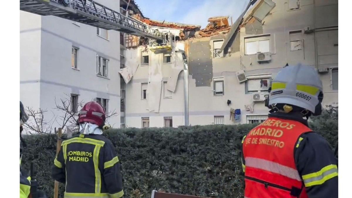 Explosión en Carabanchel