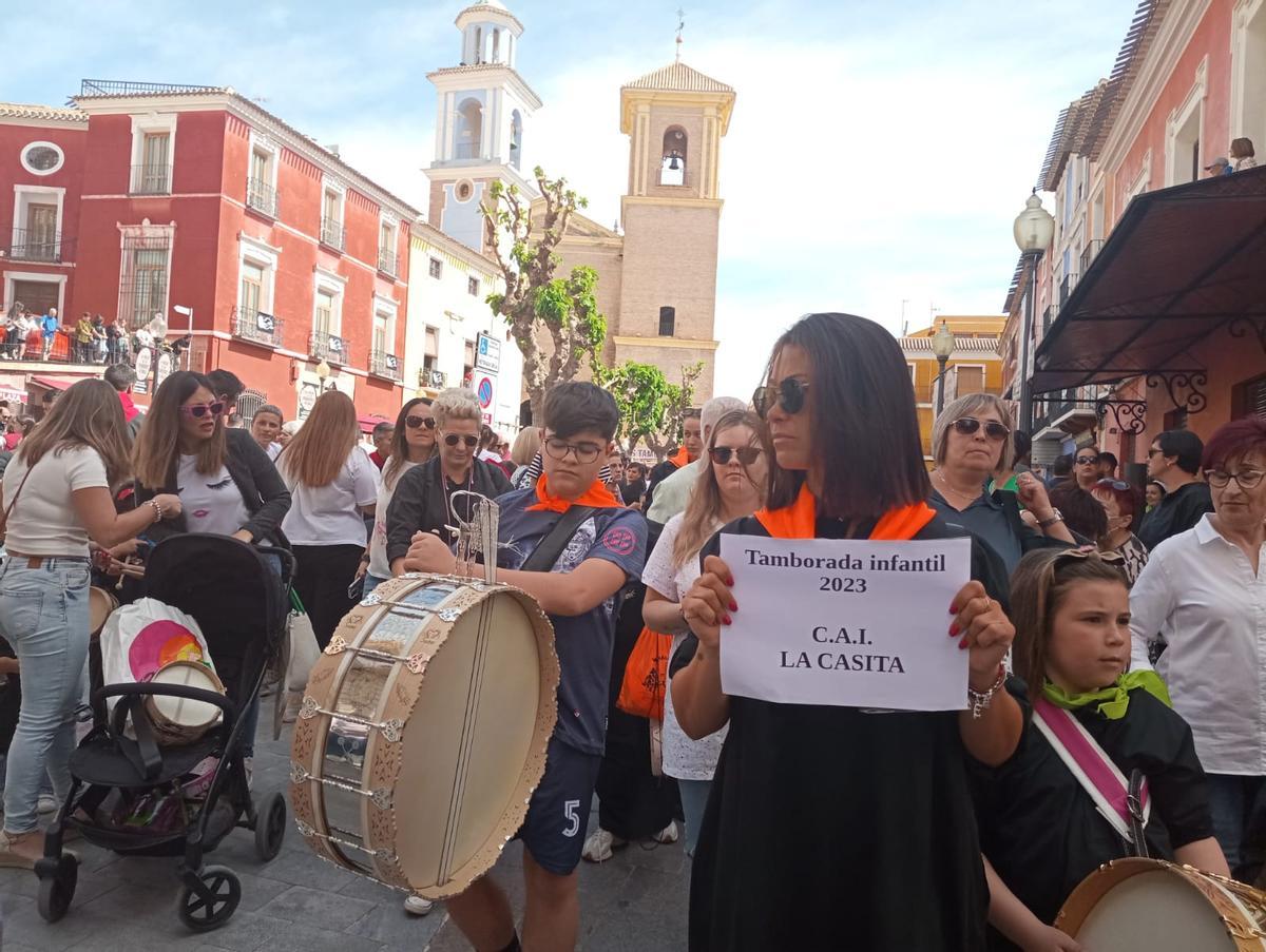 Tamborada infantil en Mula 2023