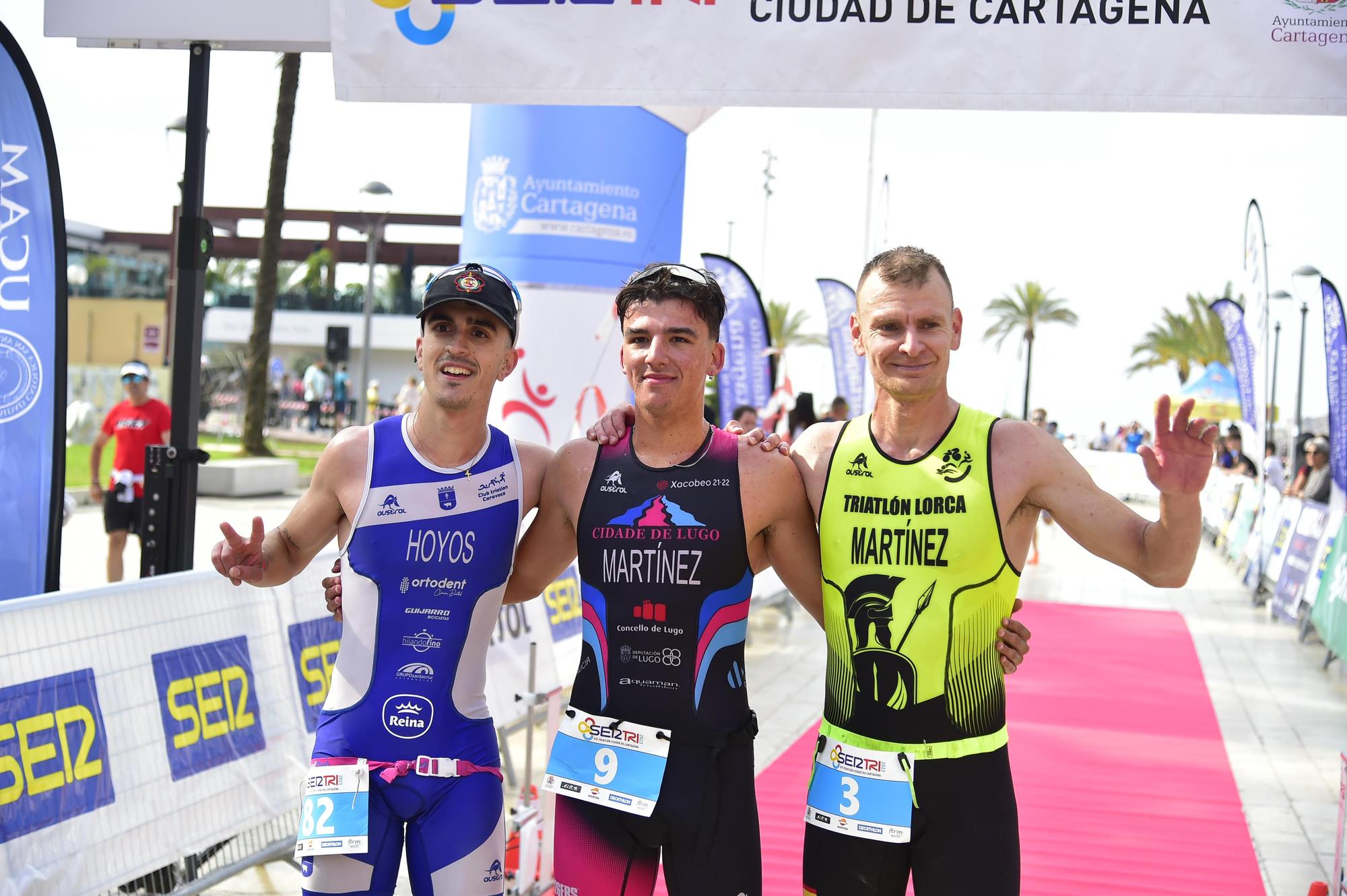 Las mejores fotos del Triatlón Ciudad de Cartagena 2023.