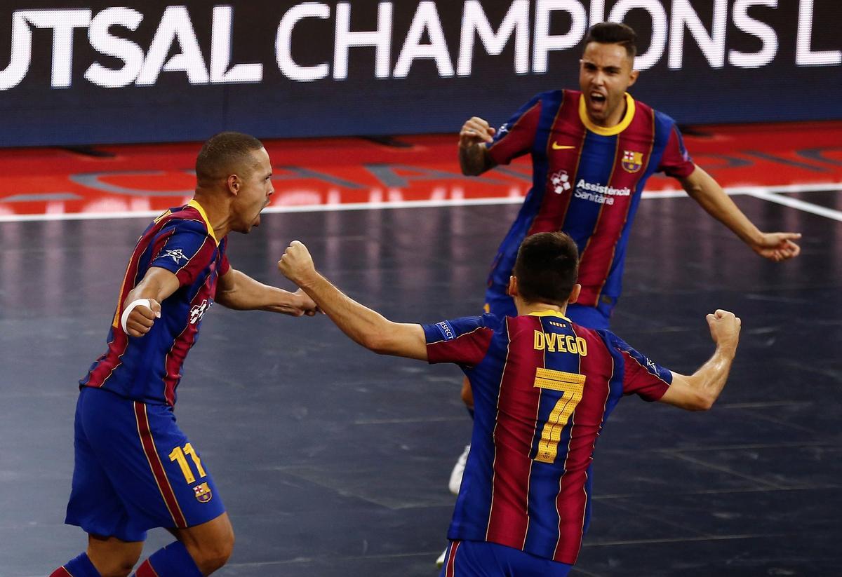 El Barça, a semifinals de la Champions de futbol sala