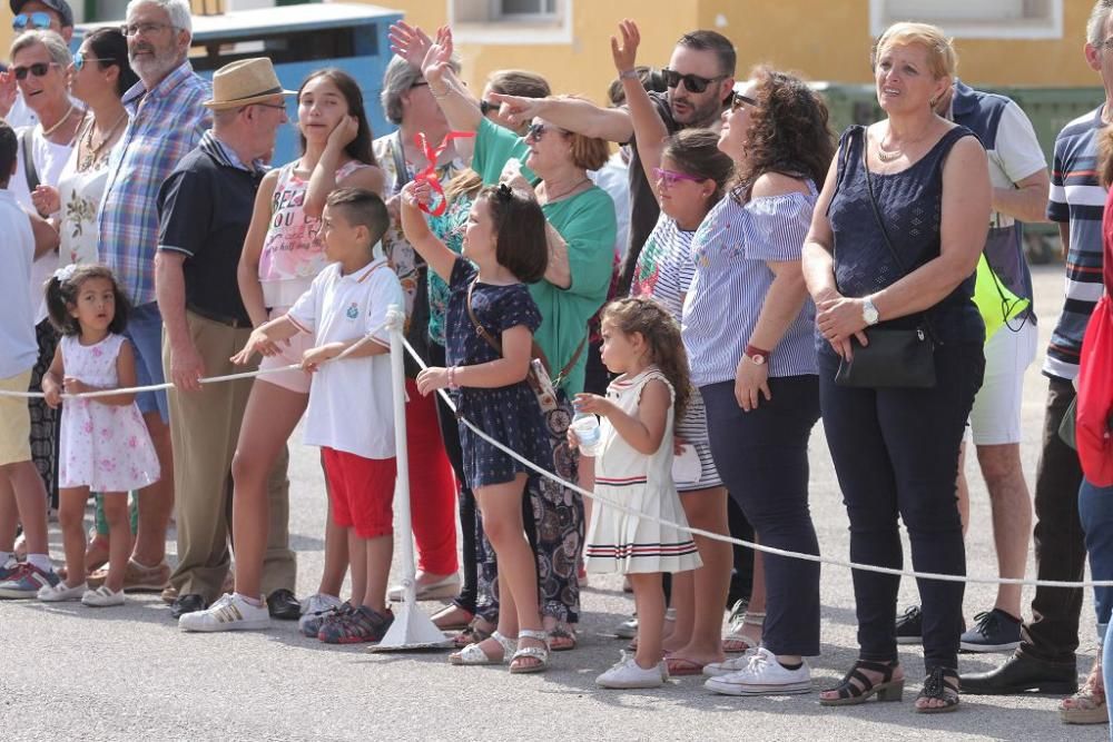 Llegada del buque Hespérides a Cartagena