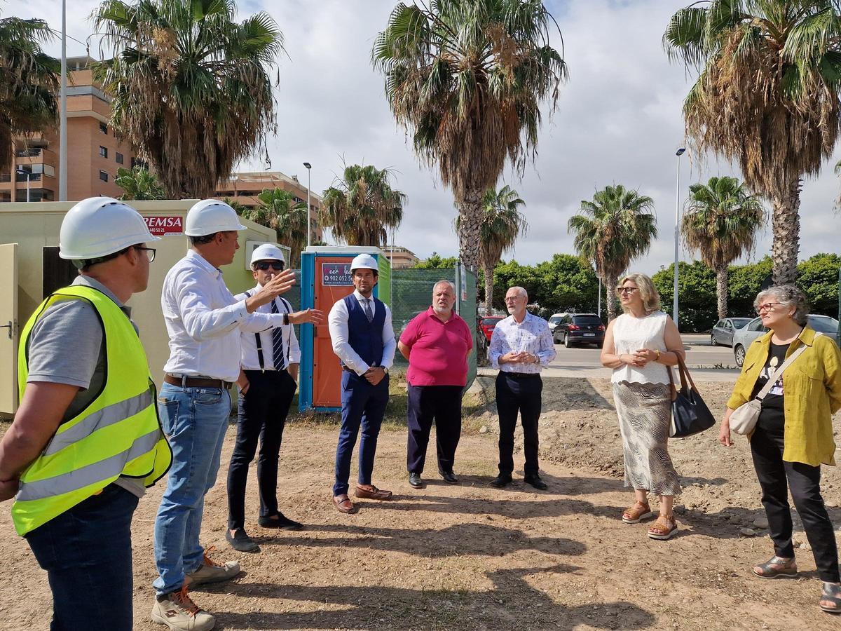 Explicación de las obras del nuevo IES La Patacona