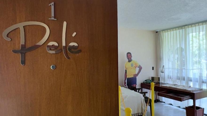 La habitación en la que descansó Pelé antes de levantar el Mundial de 1970