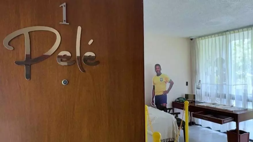 La habitación en la que descansó Pelé antes de levantar el Mundial de 1970