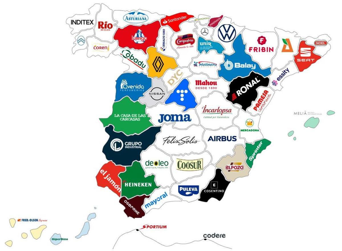 Mapa realizado por Deyde Datacentric.