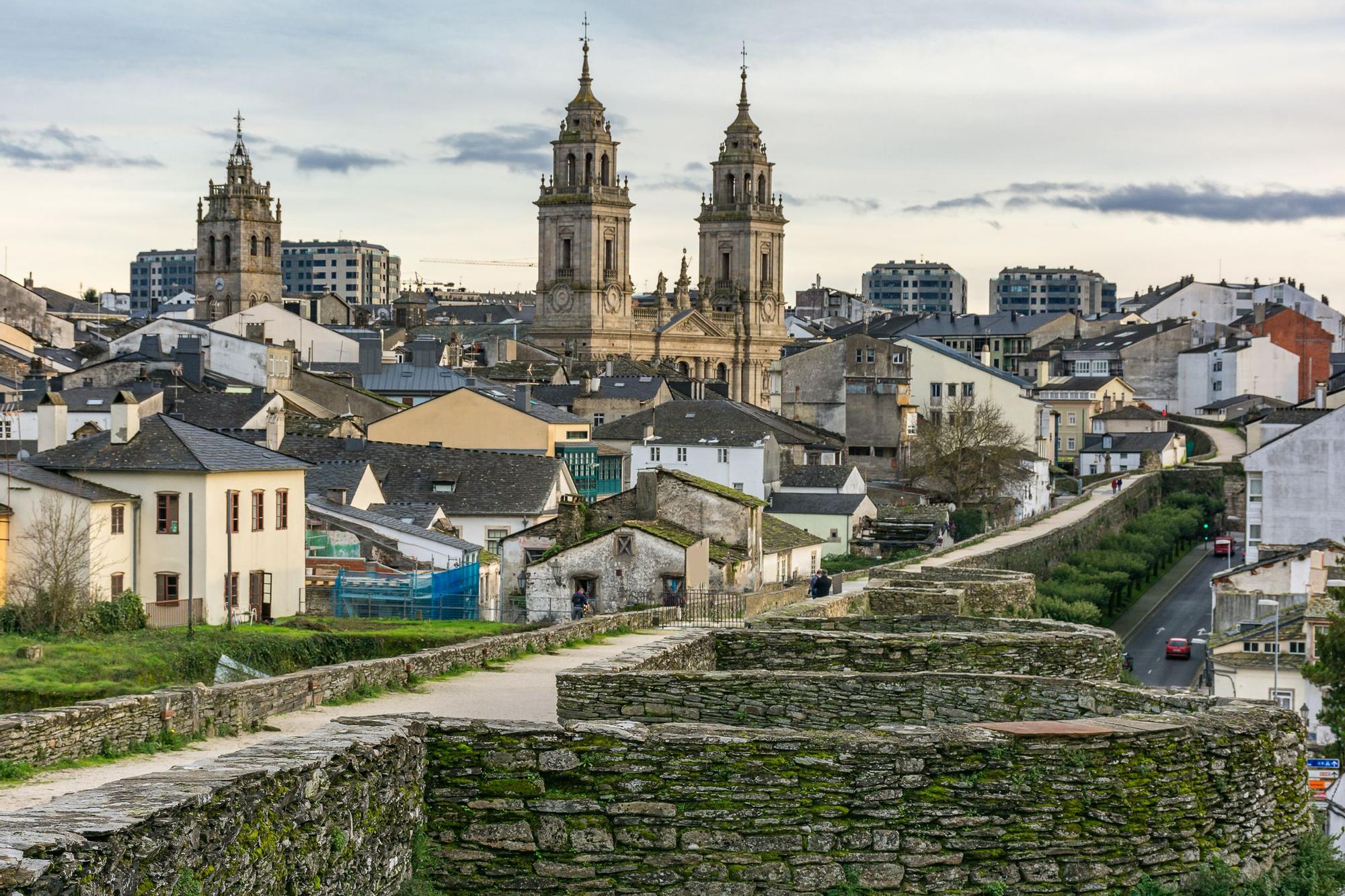 Lugo y sus murallas.