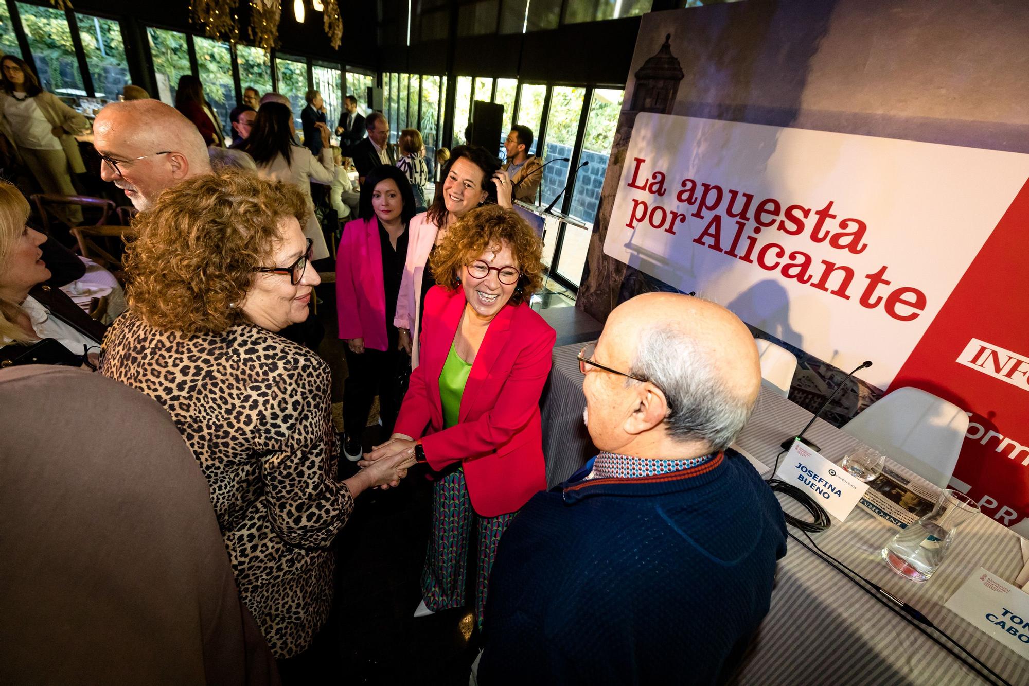 Josefina Bueno desgrana las claves de la apuesta del Consell de Puig en Alicante