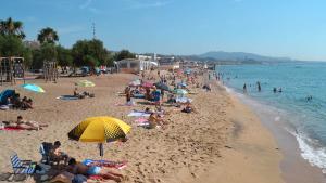 Playa de la Estación de Badalona, en una fotografía de archivo del Ayuntamiento.