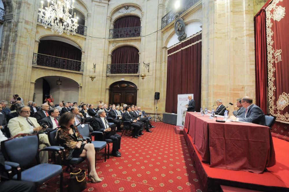 Homenaje de la Real Academia de Ingeniería a los asturianos Luis Adaro y Jerónimo Ibrán