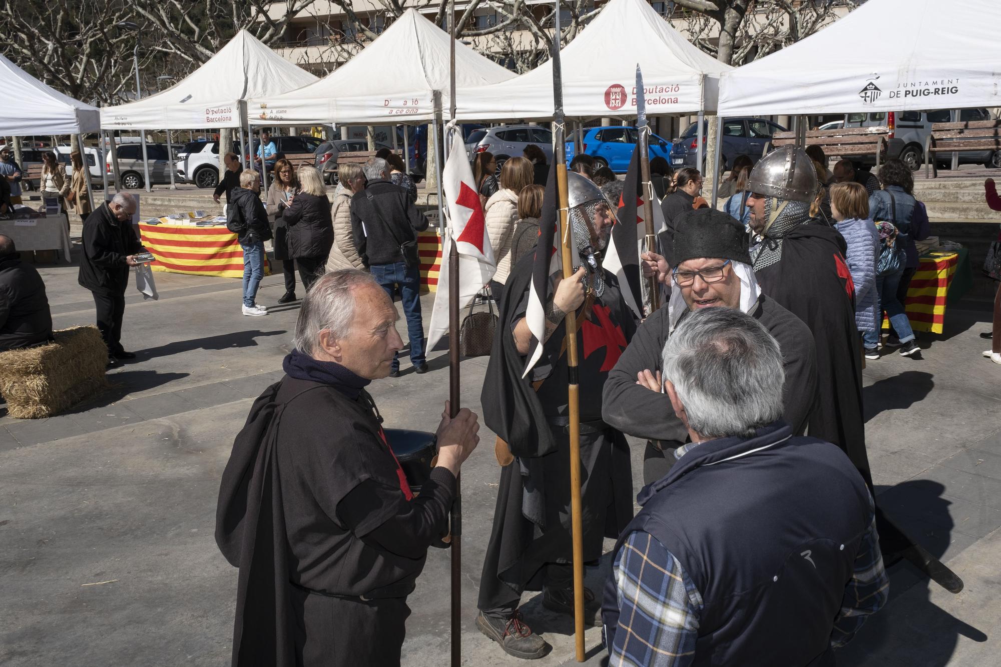 Les imatges de la Fira de la novel·la històrtica de Puig-reig