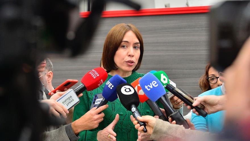 Diana Morant visita las instalaciones de la empresa aeroespacial PLD Space en Elche