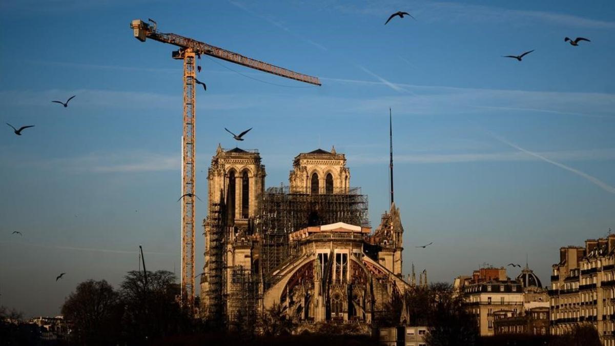 La catedral de Notre Dame, en París, en una imagen de archivo.