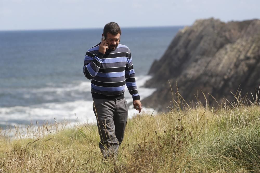 Segundo día del operativo de búsqueda en Salinas y Arnao de la mujer que cayó al mar mientras pescaba de madrugada