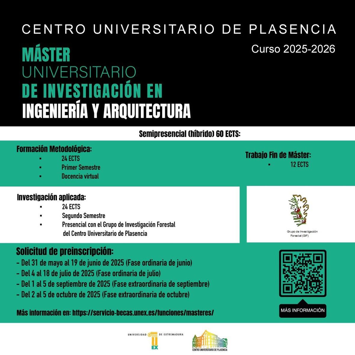 Cuenta atrás para el primer máster universitario de Plasencia.