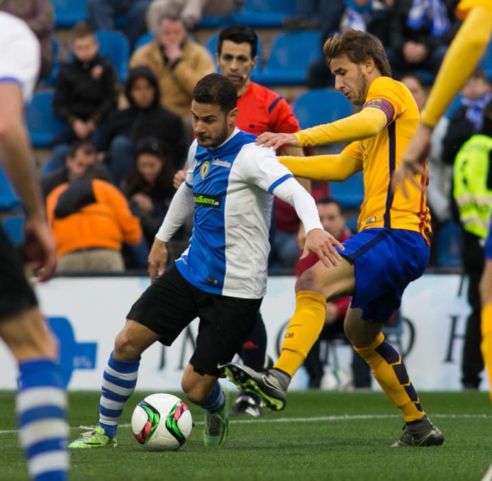 Hércules 0 - Barcelona B 2