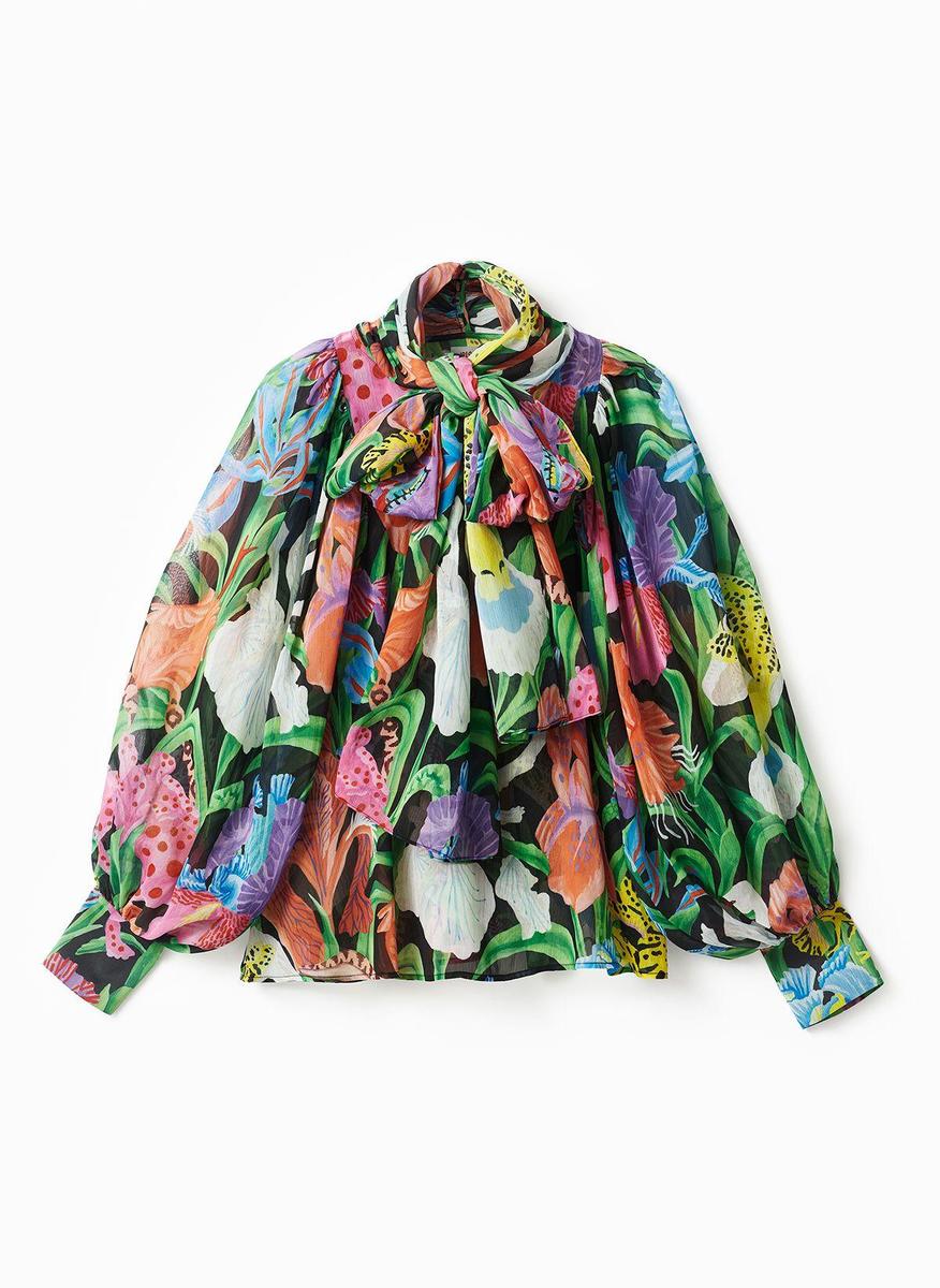 Camisa de Iris Apfel X H&amp;M, 49,99 euros.