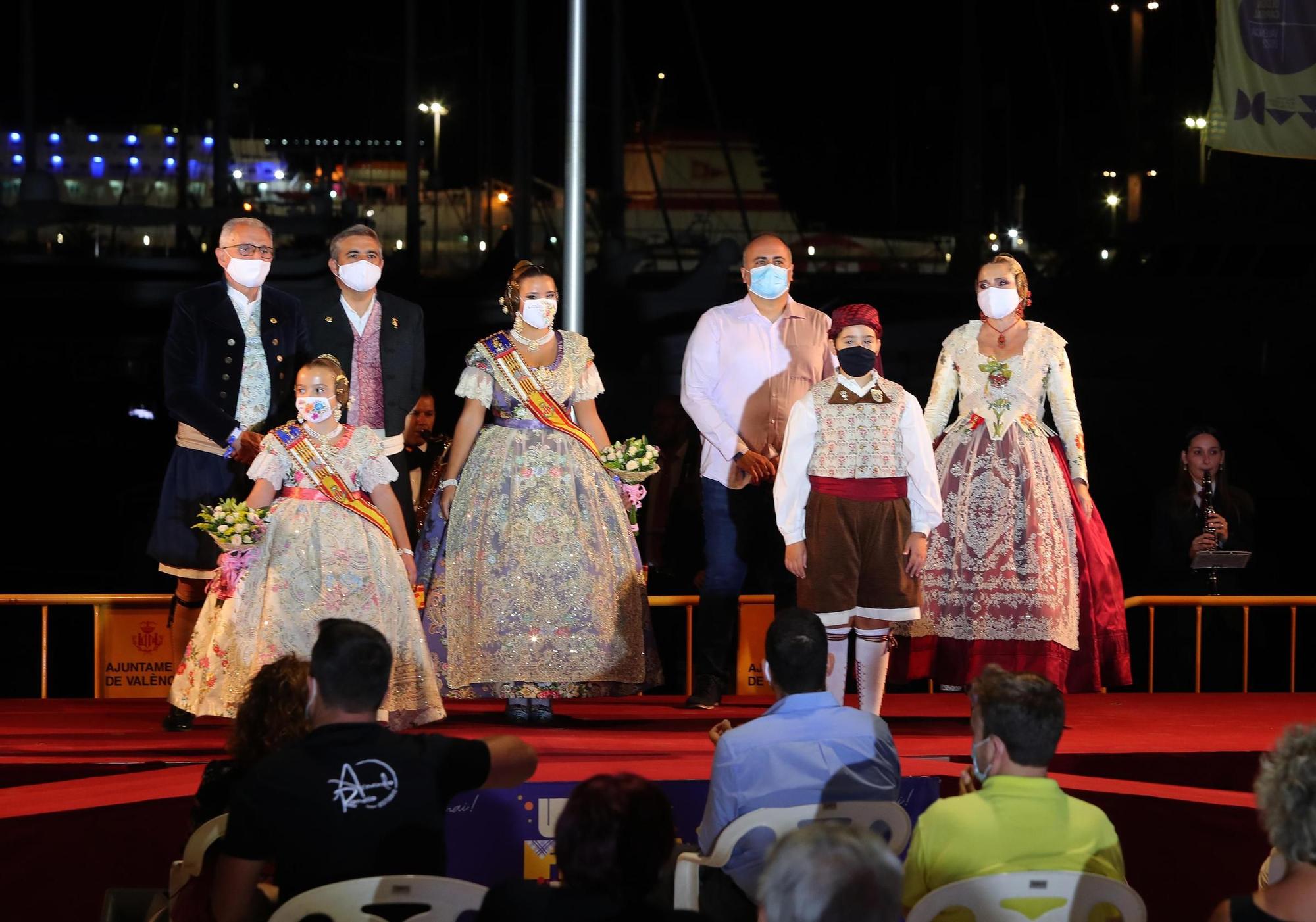 Inauguración de la Festa per a Tots de las Fallas de Especial con medidas de seguridad