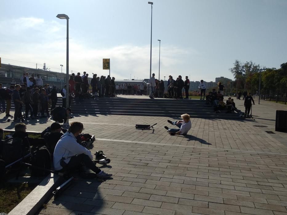 Patinets a Girona