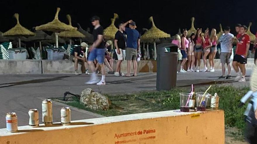 Bis zu 1.500 Euro Strafe für Alkohol-Konsum am Strand und auf der Straße an der Playa de Palma